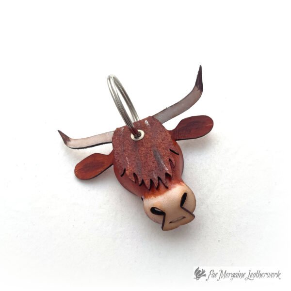 Highland Cow Key Chain